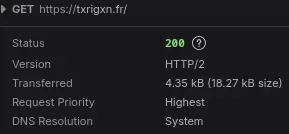 exemple de résultat loading=
